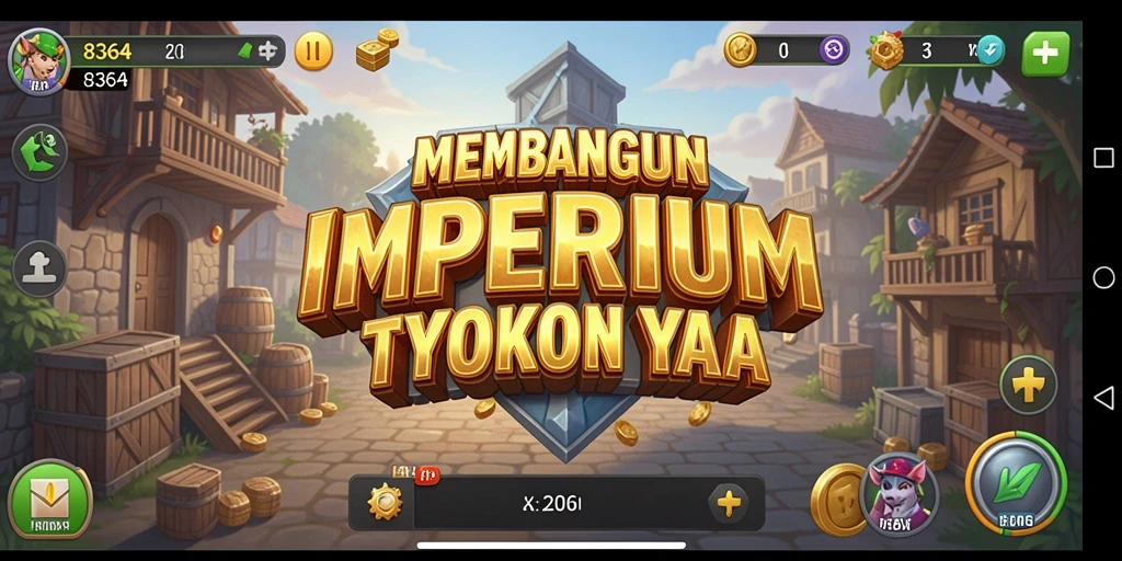 Tampilan gameplay Tycoon yang menarik dan penuh tantangan.