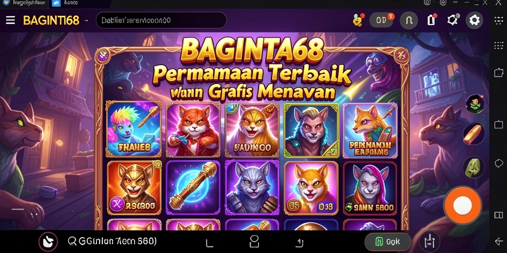 Gambaran gameplay seru di BAGINTA168 yang penuh warna.