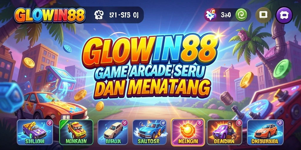Tampilan penuh aksi gameplay GLOWIN88 yang menarik dan menyenangkan.