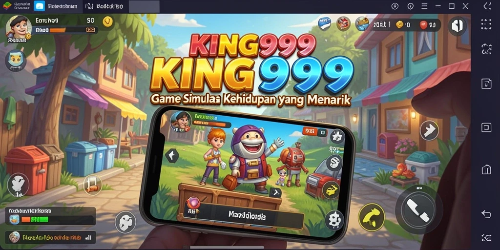 Tangkapan layar KING999 menampilkan gameplay simulasi yang mendalam dan interaktif.