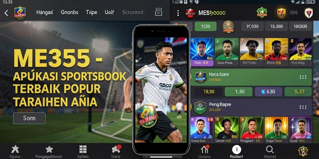 Tampilan gameplay seru dari aplikasi Sportsbook ME355.