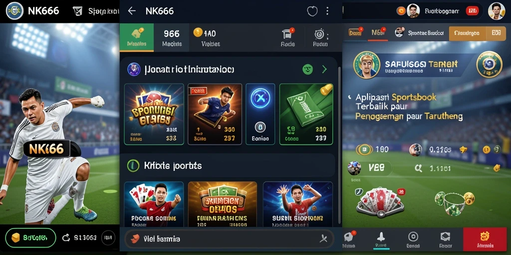Tangkapan layar gameplay NK666 menampilkan pengalaman taruhan yang menarik.