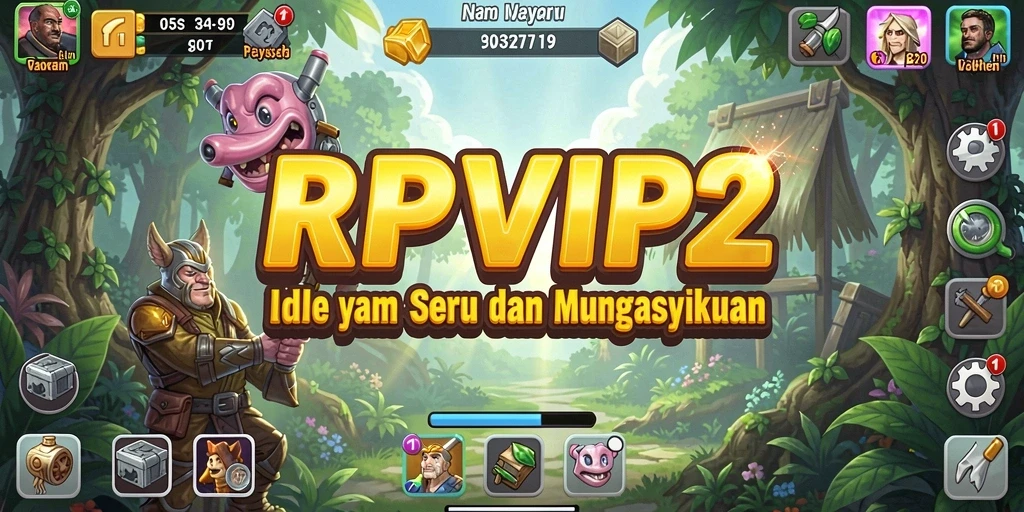 Tampilan gameplay RPVIP2 yang seru dan mengasyikkan.