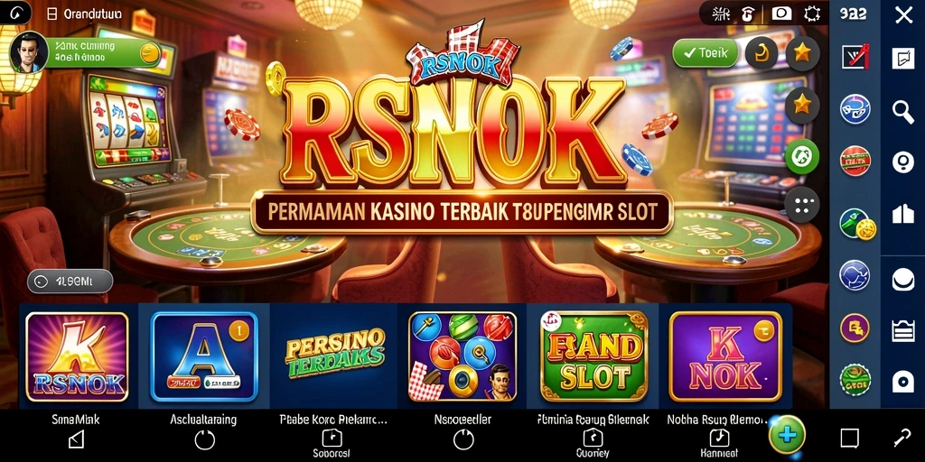 Tampilan gameplay menarik dari permainan kasino RSNOK.