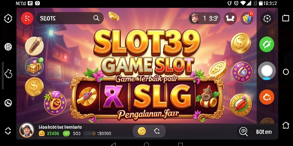 Tampilan menawan dari gameplay SLOT39 dengan mesin slot yang beragam.