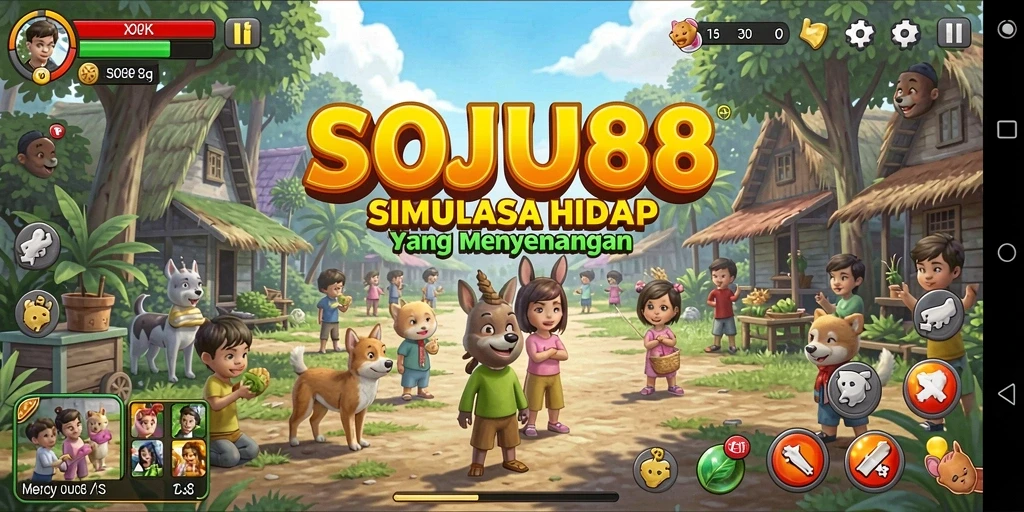 Tampilan gameplay menarik dari SOJU88 di dunia virtual.