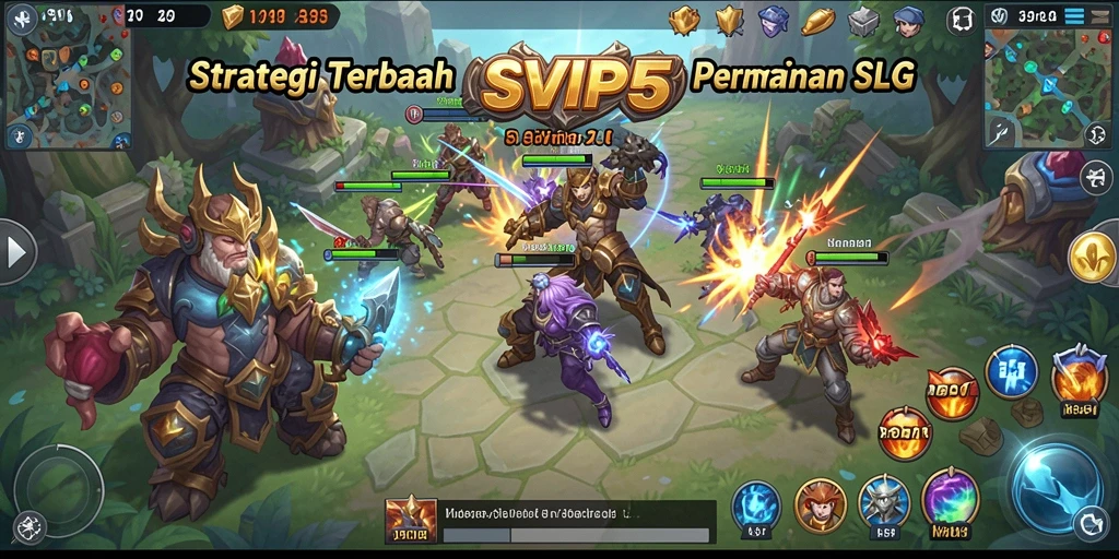 Tampilan gameplay SVIP5 yang mendebarkan dan strategis.